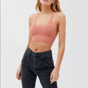 Out From Under Top in coral